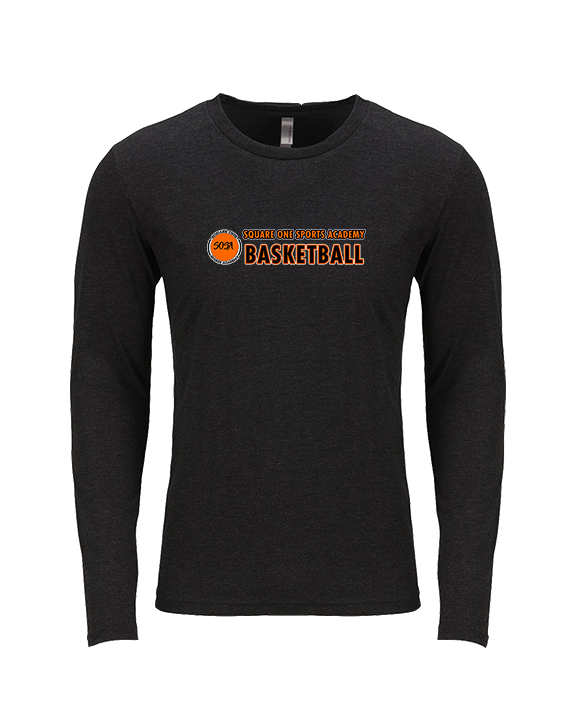 Square One Sports Academy Basketball Basic - Tri-Blend Long Sleeve