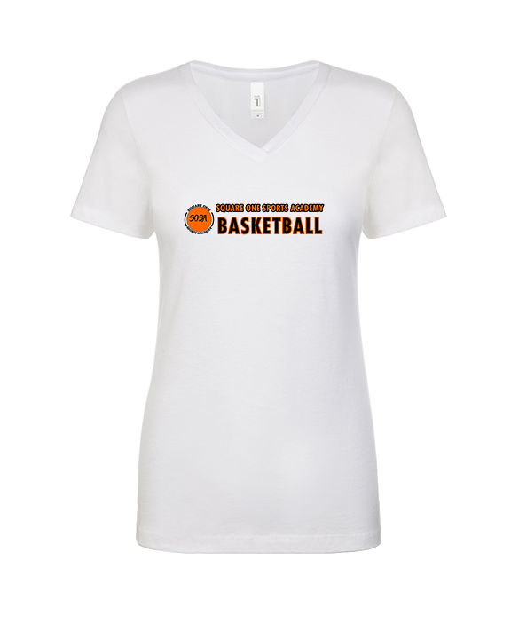 Square One Sports Academy Basketball Basic - Womens V-Neck