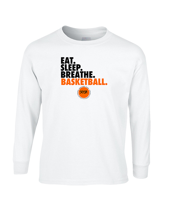 Square One Sports Academy Basketball Eat Sleep - Cotton Longsleeve