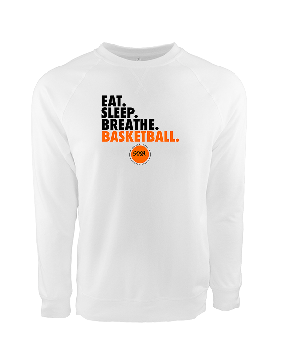 Square One Sports Academy Basketball Eat Sleep - Crewneck Sweatshirt