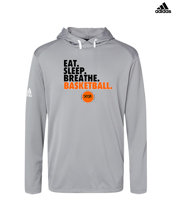 Square One Sports Academy Basketball Eat Sleep - Mens Adidas Hoodie