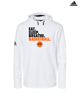 Square One Sports Academy Basketball Eat Sleep - Mens Adidas Hoodie