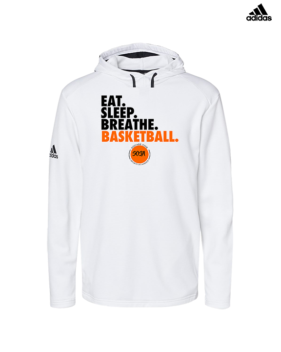 Square One Sports Academy Basketball Eat Sleep - Mens Adidas Hoodie