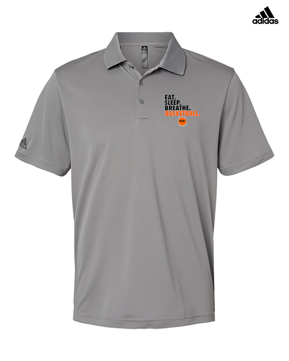 Square One Sports Academy Basketball Eat Sleep - Mens Adidas Polo
