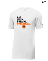 Square One Sports Academy Basketball Eat Sleep - Mens Nike Cotton Poly Tee