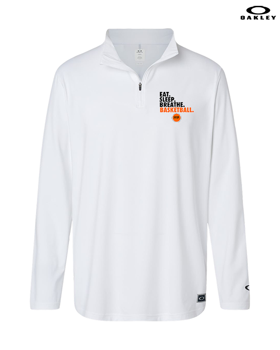 Square One Sports Academy Basketball Eat Sleep - Mens Oakley Quarter Zip
