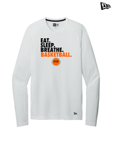Square One Sports Academy Basketball Eat Sleep - New Era Performance Long Sleeve
