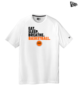 Square One Sports Academy Basketball Eat Sleep - New Era Performance Shirt