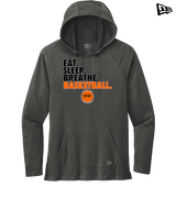 Square One Sports Academy Basketball Eat Sleep - New Era Tri-Blend Hoodie