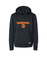 Square One Sports Academy Basketball Eat Sleep - Oakley Performance Hoodie