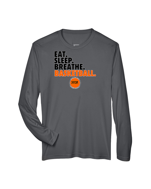 Square One Sports Academy Basketball Eat Sleep - Performance Longsleeve