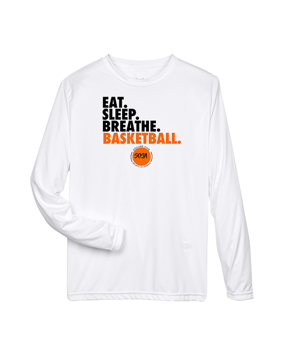 Square One Sports Academy Basketball Eat Sleep - Performance Longsleeve