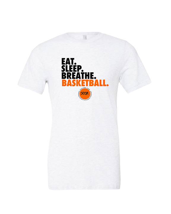 Square One Sports Academy Basketball Eat Sleep - Tri-Blend Shirt