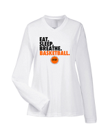 Square One Sports Academy Basketball Eat Sleep - Womens Performance Longsleeve