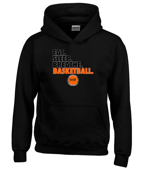 Square One Sports Academy Basketball Eat Sleep - Youth Hoodie