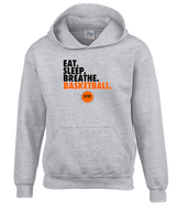 Square One Sports Academy Basketball Eat Sleep - Youth Hoodie