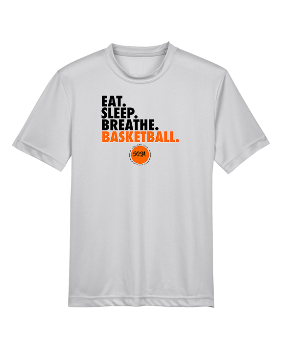 Square One Sports Academy Basketball Eat Sleep - Youth Performance Shirt