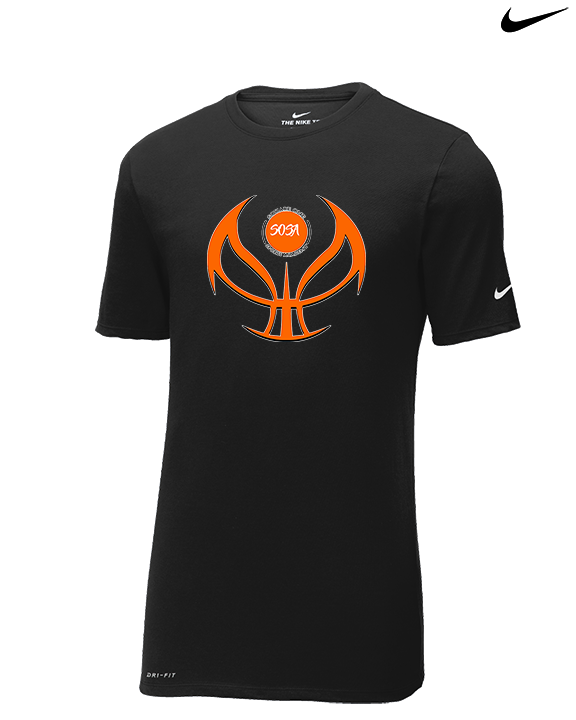 Square One Sports Academy Basketball Full Ball - Mens Nike Cotton Poly Tee