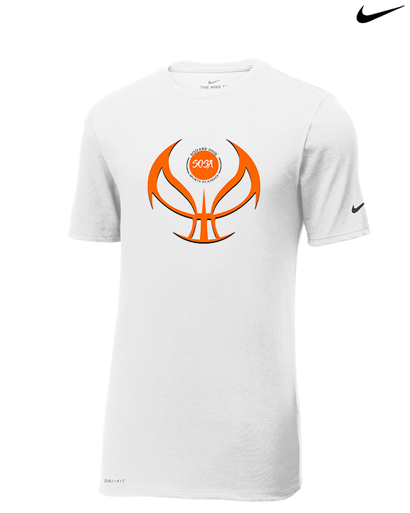 Square One Sports Academy Basketball Full Ball - Mens Nike Cotton Poly Tee