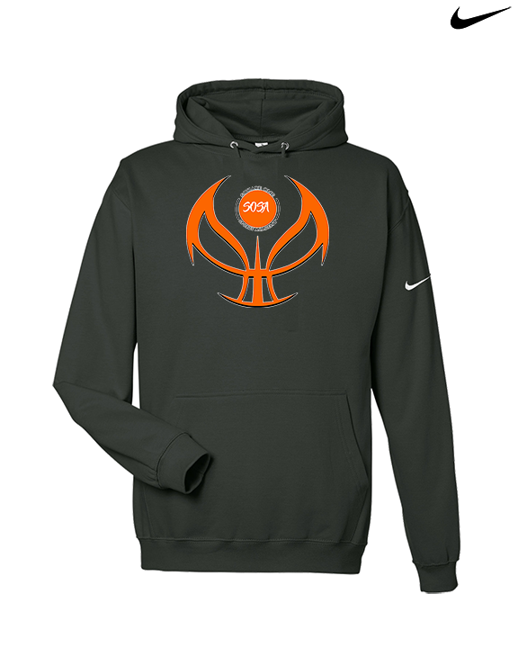 Square One Sports Academy Basketball Full Ball - Nike Club Fleece Hoodie