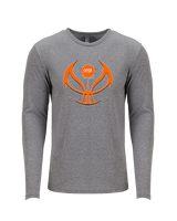 Square One Sports Academy Basketball Full Ball - Tri-Blend Long Sleeve