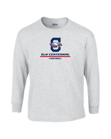 St. Lucie West Centennial HS Football Split - Cotton Longsleeve