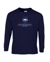 St. Lucie West Centennial HS Football Split - Cotton Longsleeve