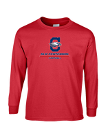St. Lucie West Centennial HS Football Split - Cotton Longsleeve