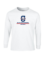 St. Lucie West Centennial HS Football Split - Cotton Longsleeve
