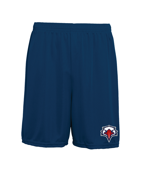 St. Lucie West Centennial HS Flag Football Eagle Head - Mens 7inch Training Shorts