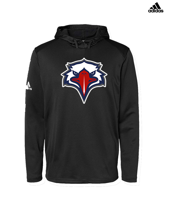 St. Lucie West Centennial HS Flag Football Eagle Head - Mens Adidas Hoodie