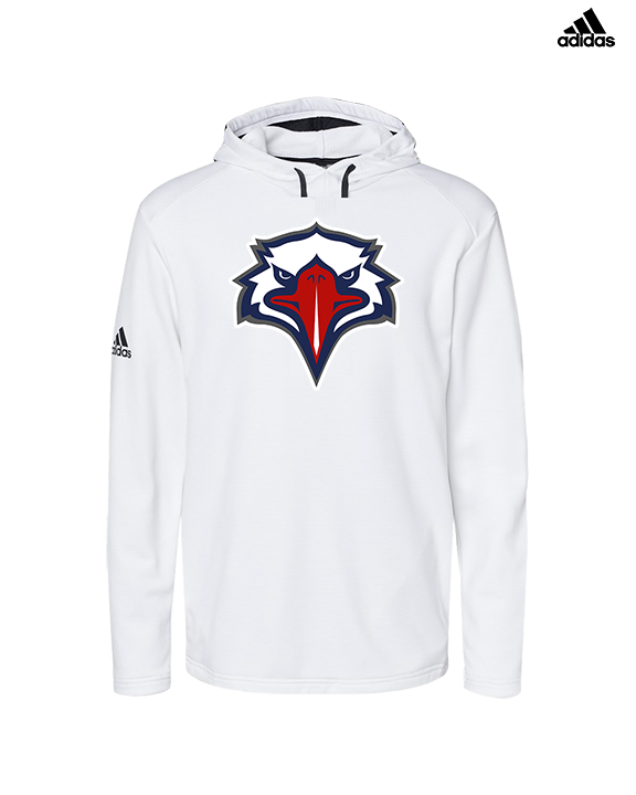St. Lucie West Centennial HS Flag Football Eagle Head - Mens Adidas Hoodie