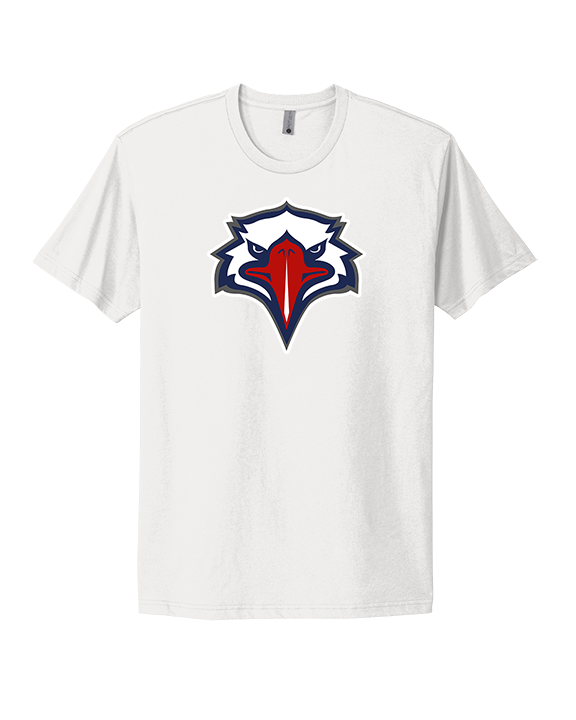 St. Lucie West Centennial HS Flag Football Eagle Head - Mens Select Cotton T-Shirt