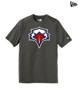 St. Lucie West Centennial HS Flag Football Eagle Head - New Era Performance Shirt