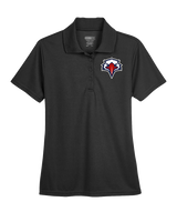 St. Lucie West Centennial HS Flag Football Eagle Head - Womens Polo