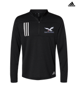 St. Lucie West Centennial HS Flag Football Full Logo - Mens Adidas Quarter Zip