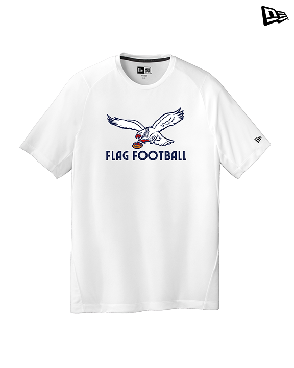 St. Lucie West Centennial HS Flag Football Full Logo - New Era Performance Shirt