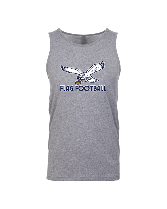 St. Lucie West Centennial HS Flag Football Full Logo - Tank Top