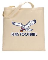 St. Lucie West Centennial HS Flag Football Full Logo - Tote