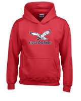 St. Lucie West Centennial HS Flag Football Full Logo - Unisex Hoodie
