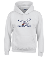 St. Lucie West Centennial HS Flag Football Full Logo - Unisex Hoodie