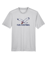 St. Lucie West Centennial HS Flag Football Full Logo - Youth Performance Shirt