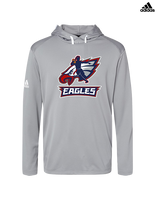 St. Lucie West Centennial HS Flag Football Full Logo 02 - Mens Adidas Hoodie