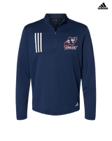 St. Lucie West Centennial HS Flag Football Full Logo 02 - Mens Adidas Quarter Zip