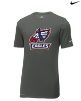 St. Lucie West Centennial HS Flag Football Full Logo 02 - Mens Nike Cotton Poly Tee
