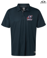 St. Lucie West Centennial HS Flag Football Full Logo 02 - Mens Oakley Polo