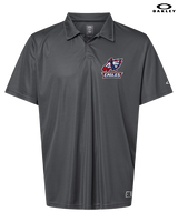 St. Lucie West Centennial HS Flag Football Full Logo 02 - Mens Oakley Polo