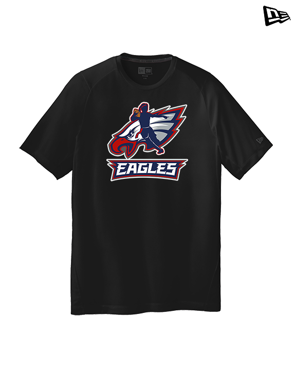St. Lucie West Centennial HS Flag Football Full Logo 02 - New Era Performance Shirt