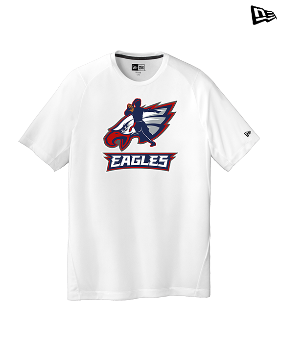 St. Lucie West Centennial HS Flag Football Full Logo 02 - New Era Performance Shirt