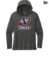 St. Lucie West Centennial HS Flag Football Full Logo 02 - New Era Tri-Blend Hoodie